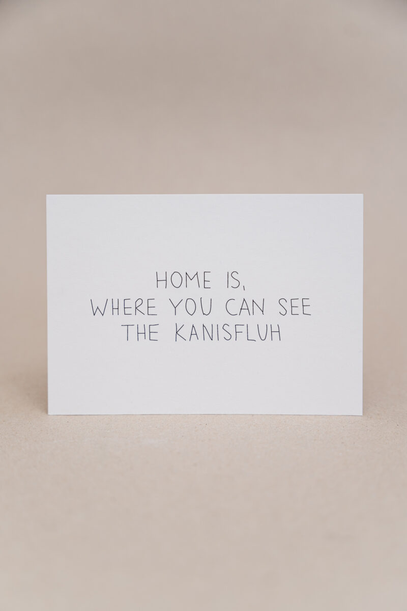 home is where you can see the kanisfluh