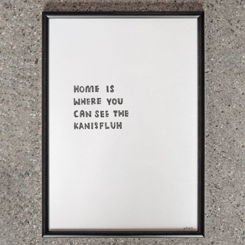 home ist where you can see the kanisfluh