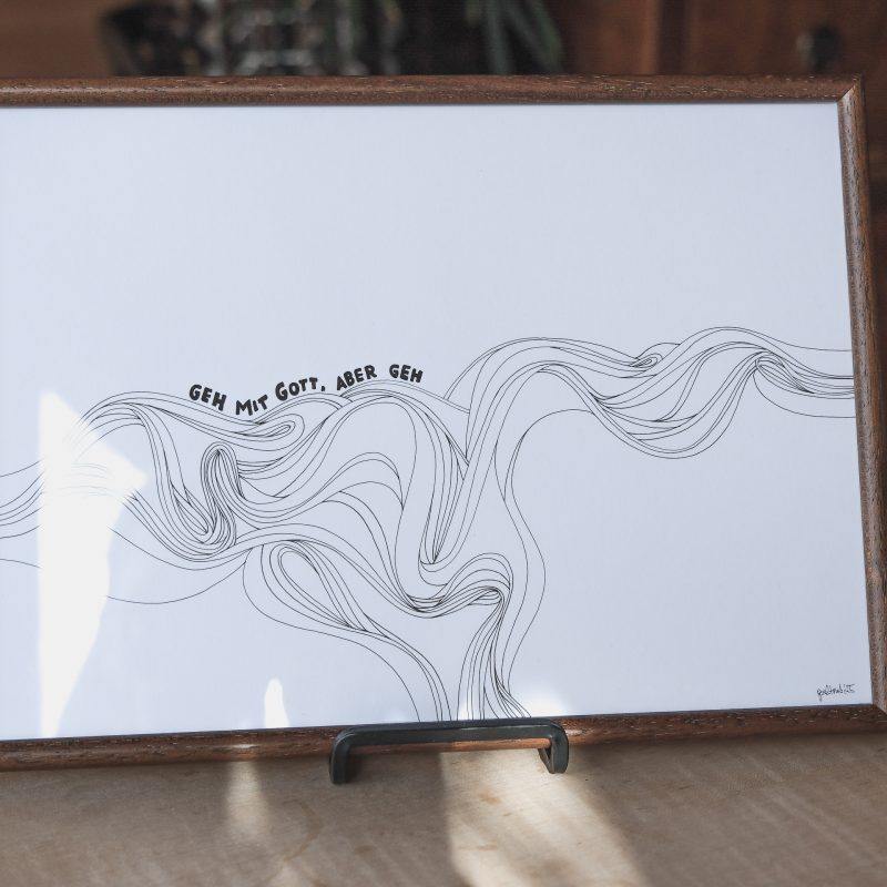 geh mit gott aber geh